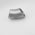 ASME 16.25 12" Butt Weld Fittings Stainless Steel WPS33228 45 LR Elbow