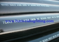 Black Painting API Carbon Steel Pipe 2m - 16m / Large Diameter Steel Tube