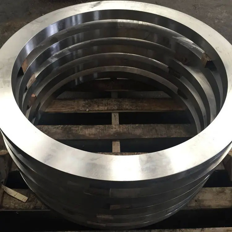 Alloy & Stainless Steel Forged Ring Factory Large Diameter Carbon