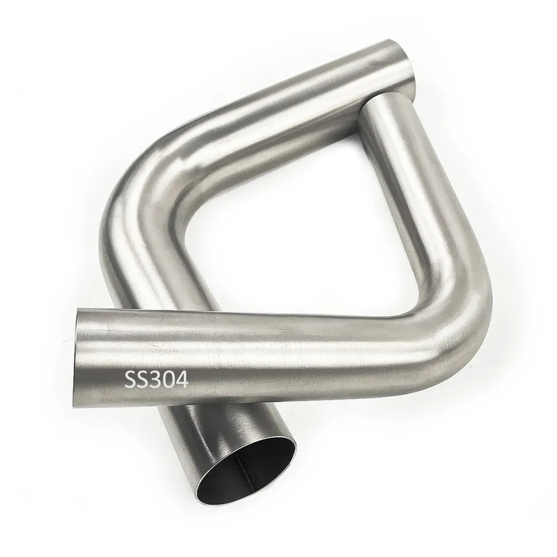 1-1/2" 90 Degree Mandrel Bending Service Stainless Steel Pipes Elbows For Car Exhaust Pipe Modified Stair Handrail, Et
