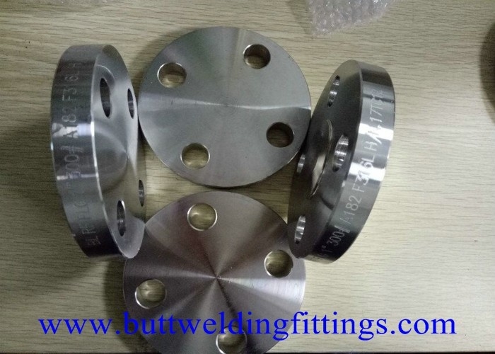 Forged BL Flanges Stainless Steel A182 F316L 300# 1'' Blind Flanges RF