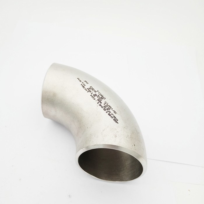 Super Duplex Stainless Steel Butt Weld Pipe Fittings LR Steel Elbow SCH 40