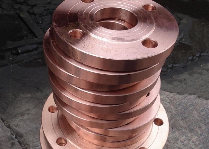Slip-On Hubbed Flange Copper Nickel Alloy C71500 70/30  1/2" Class150 SO Flange Wholesale Price ASME RF