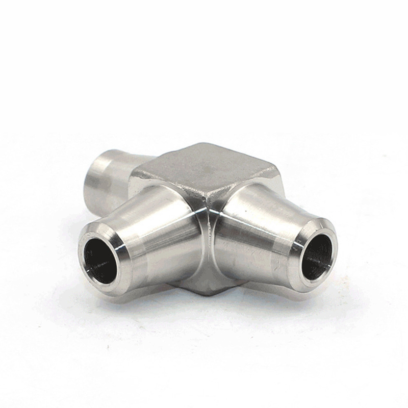 High Pressure Stainless Steel 304/316 Seamless Butt Weld 3 Way Tee Pipe Fitting