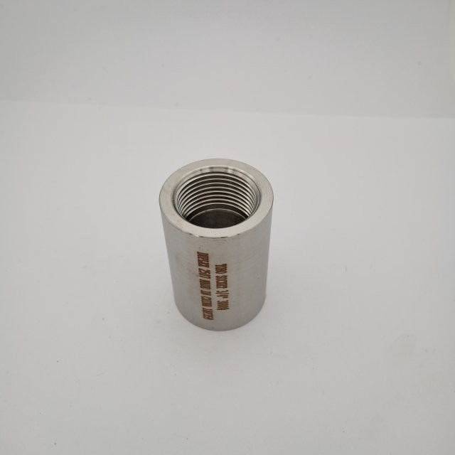 Thread Coupling Duplex Stainless Steel 2507 Class 3000 Pipe Fitting Female