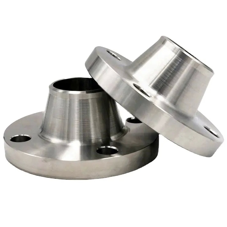 Forged Pipe Fitting Flanges WN Flange SUS 316Ti UNS S31635 Stainless Steel Forged Pipe Fitting Flanges WN Flange