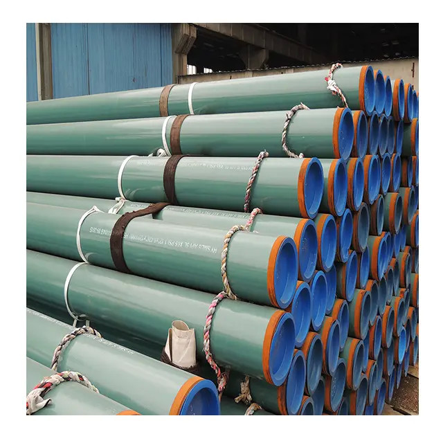 API 5L PSL2 X52 Seamless Fusion Bonded Epoxy Thermosetting Powder /FBE Coating Line Pipe Carbon Steel