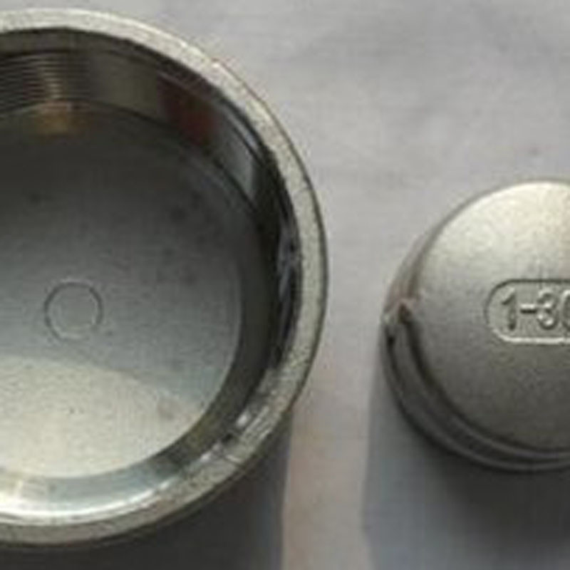 Carbon Steel Butt Welded End Cap / Forged Pipe Fittings 1/2
