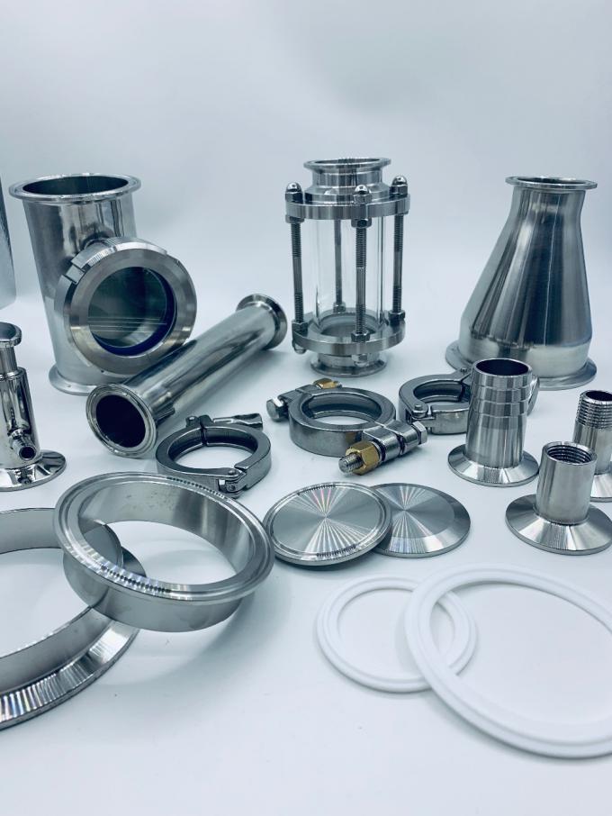 najnowsze wiadomości o firmie Sanitarne 4 cale 6 cali 8 cali 10 cali Tri Clamp Tri-Clover Armatura do gorzelnik&oacute;w  1