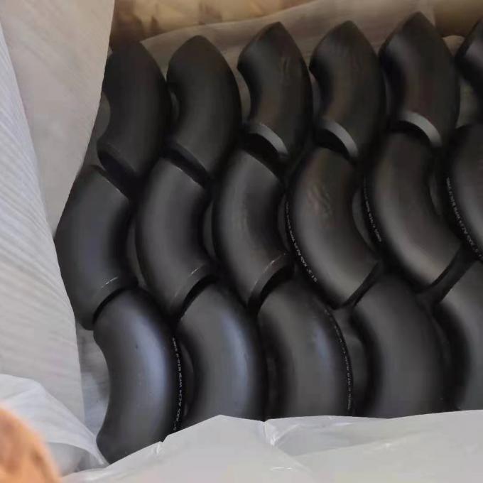 Zgrzewanie doczołowe o długim promieniu 45 stopni Złączki rurowe ze stali węglowej 1