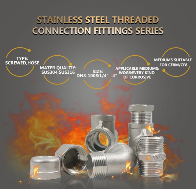 Ss 304 Hydrauliczne krzyżowe łączniki rurowe ze stali nierdzewnej 0