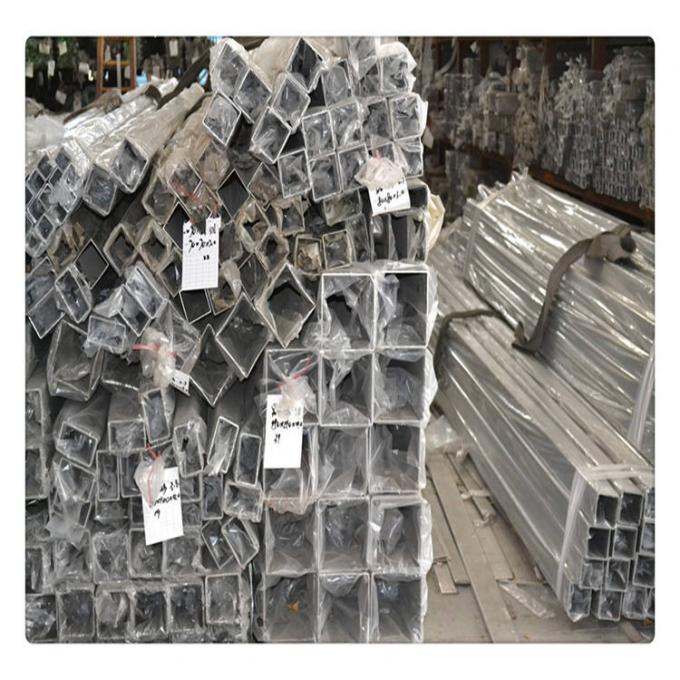 ASTM 316 Stalowa rura bez szwu prostokątna ze stali nierdzewnej ze stali nierdzewnej 5