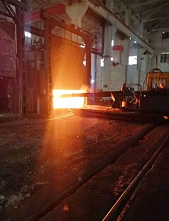 Fabrycznie kuty pierścień węglowy, stopowy i ze stali nierdzewnej o dużej średnicy 0