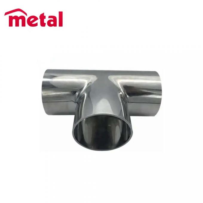 ASME B16.9 TR Piaskowo walcowana redukcja z stali nierdzewnej Tee równa TEE 1/8 "-60" 2