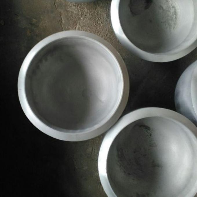 304 Stal nierdzewna Owalna czapka rurka Stal nierdzewna świetlna Wnętrze i zewnętrzne lusterkowane lustrzane zwalane czapki rurki Jasna stal nierdzewna 3