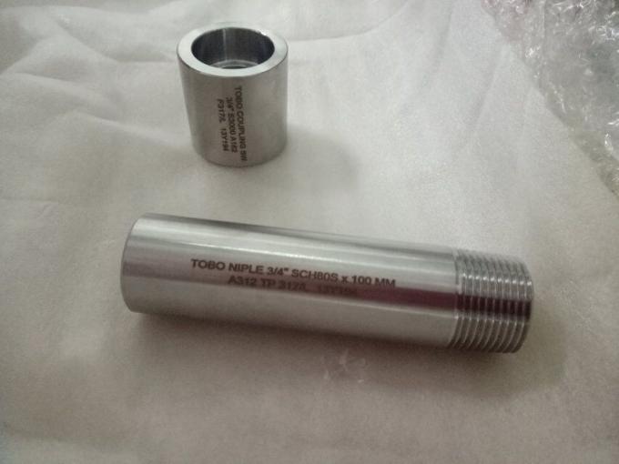 METAL 2205 Stali stopowej 3/4 cali STD 80MM 100MM Długość 3000# 6000# Sforgowane podzespoły Pręty Rury Nipple 0