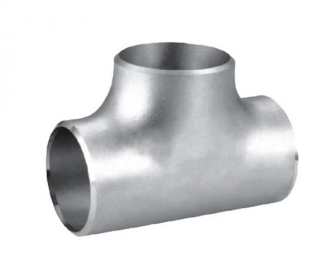 Metalizowana stal węglowa Czarna stal ASTM A234 WPB 1/2 "-48" Równe / Redukujące Tee Bezszwowe paski rurowe 1