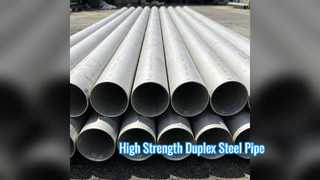 High Strength Seamless Duplex Stainless Steel Pipe