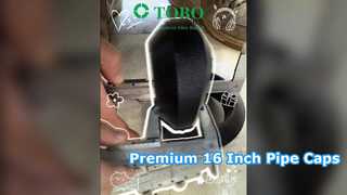 ASTM A403 WP304 Zaślepka do rur ze stali nierdzewnej 16 cali Sch120