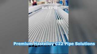 Rura Hastelloy C-22 EP/BA