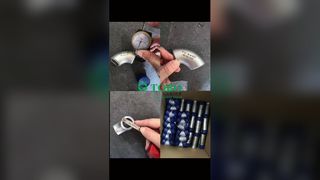 Kolano 90° LR 1" Sch80 A403 WP316L | Łącznik rurowy ze stali nierdzewnej