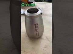 ASME B16.9 Koncentryczny reduktor ze stali nierdzewnej 304 / 316L Bezszwowa złączka rurowa do spawania doczołowego