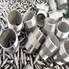 304 Threaded Both Ends Pipe Nipple Pipe Fitting Plumbing Materials Cast stainless steel Length 50mm-100mm 1/2inch NPT