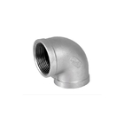 Stainless Steel Elbow 2 Inch Ss 304 Ss316 Npt Bspt Female Threaded 90 Degree Elbow