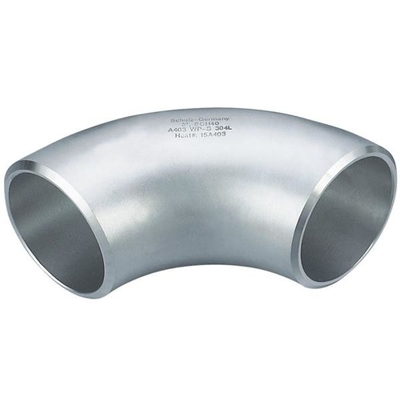 Butt Welded Seamless Carbon/stainless Steel Ss304 Ss316 45 90 Degree Elbow