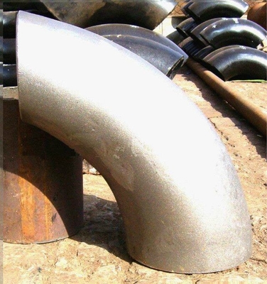 Stainless Steel Pipe Butt Weld Fittings Long Radius 90 Degree Elbow