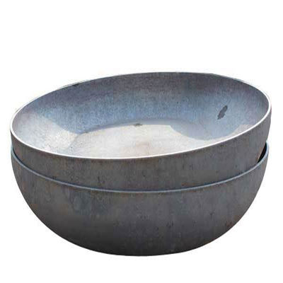 Stainless Steel Welded Head Polished Thickened Stamped Pipe Cap Wide Application Range