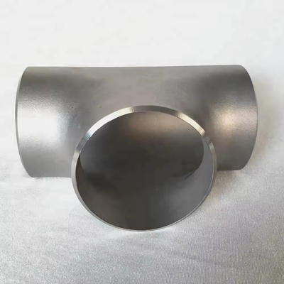 304 316L Welded Tee T6 Large Diameter Equal Diameter Tee Pipe Fitting