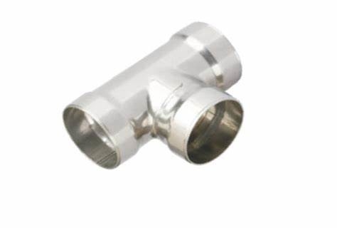 Butt Weiding 3'' STD WP31254 ASME B16.9 Nickel Alloy Steel Equal Tee Pipe Fitting