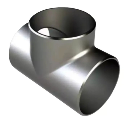Stainless steel tee Industrial grade hot press tee Chemical corrosion resistance 304 316 stainless steel seamless tee