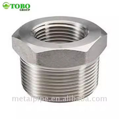 Custom Forged Socket Weld Pipe Fittings Stainless Steel Bushings Industrial Connector