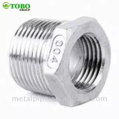 Custom Forged Socket Weld Pipe Fittings Stainless Steel Bushings Industrial Connector