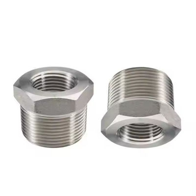 Custom Forged Socket Weld Pipe Fittings Stainless Steel Bushings Industrial Connector