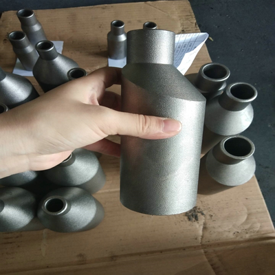ASTM B861 GR2 MSS SP95 2'' x 1'' Titanium Eccentric Swage Nipple Forged Pipe Fittings