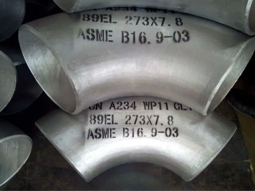 Pipe Elbow 45 90 180 Degree Industrial Butt Welded Carbon Steel Elbows Right Angle Mild Steel Elbow