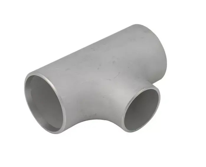 304 316L Welded Tee T6 Large Diameter Equal Diameter Tee Pipe Fitting