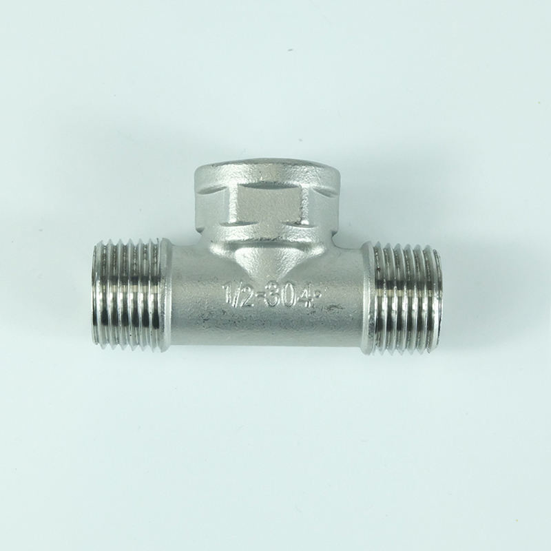 ss304 ss316 Male Female pipe fitting tees forging female thread bsp reducer tee