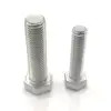 DIN931 / DIN933 Hexagon Bolt Nut Type M4 M5 M6 M8 Steel Nut Hexagon Nut Bolt