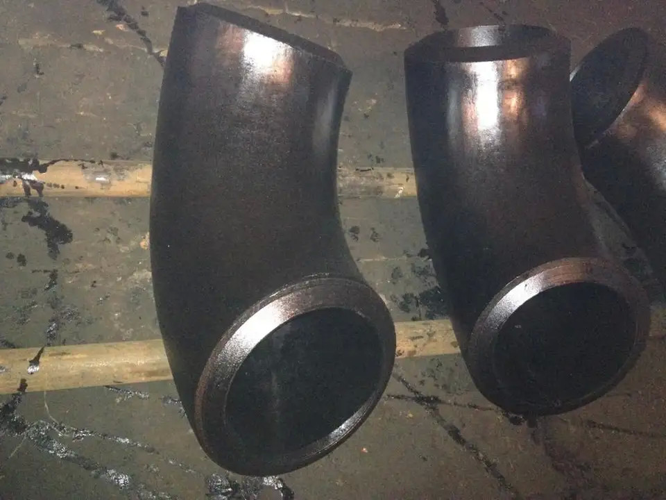 Pipe Elbow 45 90 180 Degree Industrial Butt Welded Carbon Steel Elbows Right Angle Mild Steel Elbow