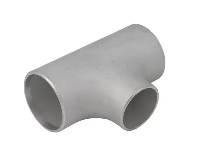 304 316L Welded Tee T6 Large Diameter Equal Diameter Tee Pipe Fitting