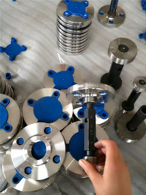 Blind Flange, FFFE, 3", CL150, ASME-B16.5, ASTM A182 Gr.F 44 (UNS S31254)