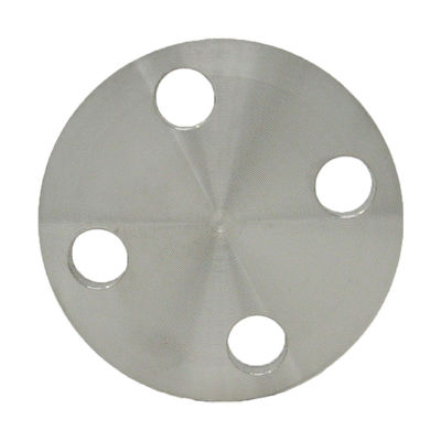 Blind Flange Class 300 Stainless Steel 4 in Pipe Size 8 1/2 in Flange