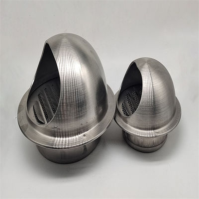 4 Inch Wall Covering Decoration Outside Ventilation Rain Dryer Vent Cover