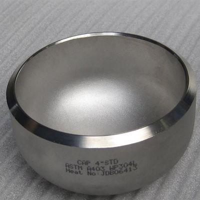 Corrosion resistant seamless Butt Weld Fittings / Copper - Nickel Cap