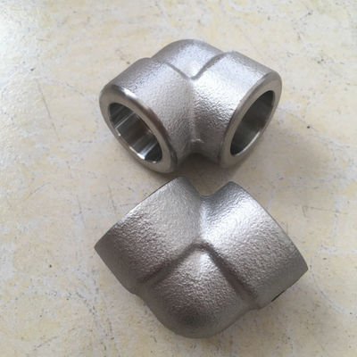 Socket Welded Elbow 90 Degree Stainless Steel Pipe Fittings 304 316L Forged Fittings