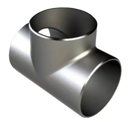 Stainless steel tee Industrial grade hot press tee Chemical corrosion resistance 304 316 stainless steel seamless tee